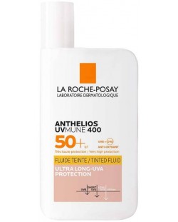 La Roche-Posay Anthelios Тониран защитен флуид за лице UVMune 400, SPF50+, 50 ml