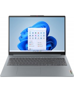 Лаптоп Lenovo - IdeaPad Slim 3 15ABR8, 15.6'', FHD, Ryzen 3, Arctic Grey