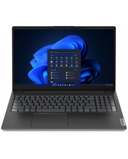 Лаптоп Lenovo - V15 G3 IAP, 15.6'', FHD, i7-1255U, черен