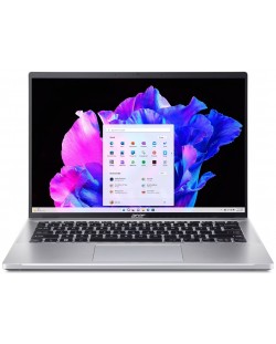 Лаптоп Acer - Swift Go 14 SFG14-71-789E, 14'', 2.8K, i7, 16GB/512GB, сребрист