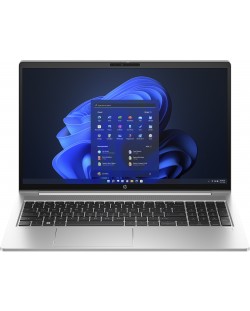 Лаптоп HP - ProBook 455 G10, 15.6", FHD, Ryzen 7, 8GB/512GB, Pike Silver
