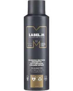 Label.m Fashion Edition Текстуриращ спрей за обем за брюнетки, 200 ml