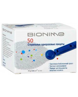 GL300 Ланцети за кръвна захар, 100 броя, Bionime