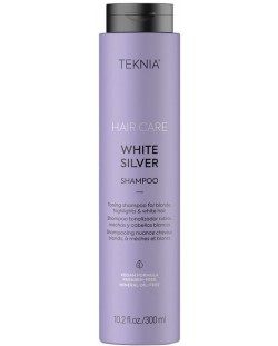 Lakmé Teknia White Silver Тониращ шампоан, 300 ml