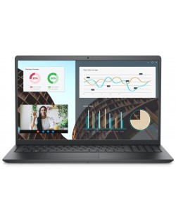 Лаптоп Dell - Vostro 3530, 15.6'', FHD, i7, 120Hz, 8GB/512GB, UBU, BG, черен