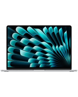 Лаптоп Apple - MacBook Air 15, 15.3", М2 8/10, 8GB/512GB, сребрист