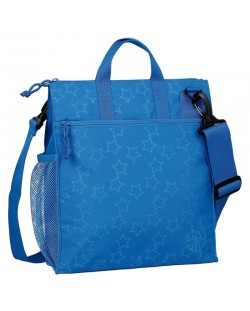 Чанта за бебешка количка Lassig - Casual buggy, star, blue