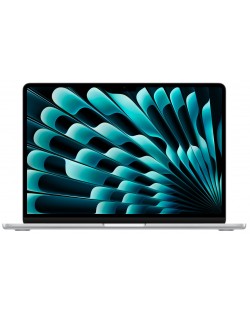 Лаптоп Apple - MacBook Air 13, 13.6'', М3 8/10, 8GB/512GB, сребрист