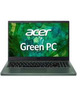 Лаптоп Acer - Aspire Vero AV15-53P-56U4, 15.6'', FHD, i5-1335U, зелен