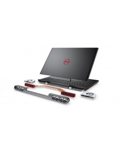 Лаптоп, Dell Inspiron 7567, Intel Core i7-7700HQ Quad-Core (up to 3.80GHz, 6MB), 15.6" FullHD (1920x108