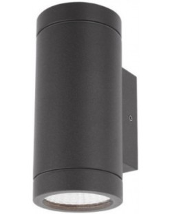 LED Външен аплик Smarter - Vince 9453, IP54, 240V, 2x3W, тъмносив