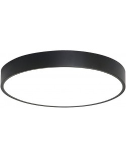 LED Плафон Vivalux - Luka 4617, 35 W, 40 x 5 cm, черен