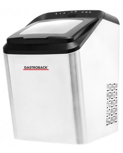Ледогенератор Gastroback - GAS.41143, 145W, 2.8 l, инокс