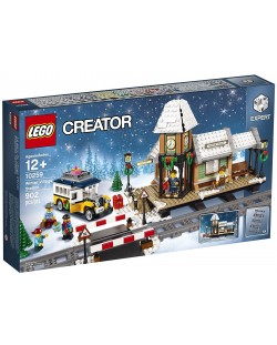Конструктор Lego Creator - Селска гара през зимата (10259)