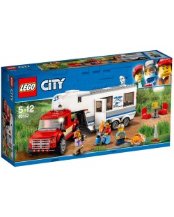 Конструктор Lego City - Пикап и каравана (60182)
