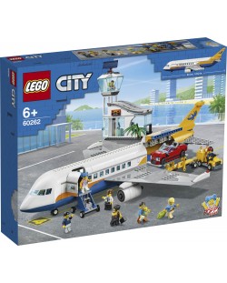 Конструктор LEGO City - Пътнически самолет (60262)