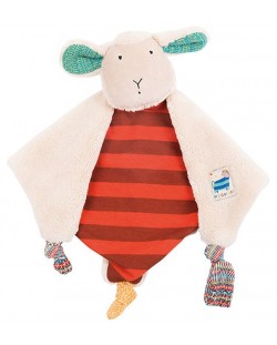 Мека играчка - кърпа Moulin Roty Les Zig & Zag - Овца, 30 cm