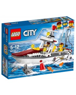 Конструктор Lego City - Рибарска лодка (60147)
