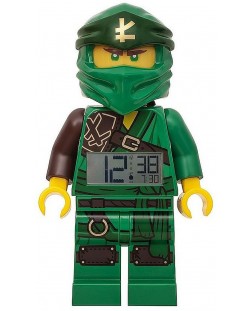 Настолен часовник Lego Wear - Ninjago Lloyd, с будилник