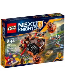Конструктор Lego Nexo Knights - Разбивачът от лава на Молтор (70313)