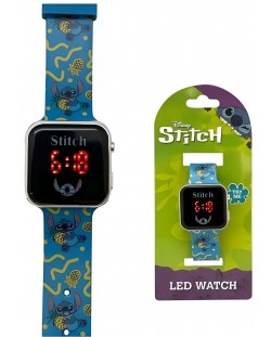 LED часовник Kids Euroswan - Lilo and Stitch