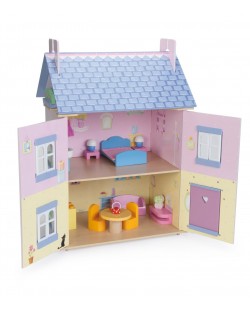 Дървена къща за кукли - Домът на Бела