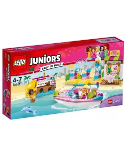 Конструктор Lego Juniors - Почивка на плажа с Andrea и Stephanie (10747)