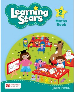 Learning Stars Level 2: Maths Book / Английски език - ниво 2: Математическа тетрадка