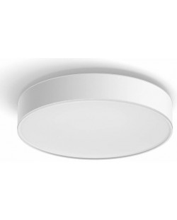 LED плафон Philips - Hue Enrave, M, IP20, 19.2W, dimmer, бял