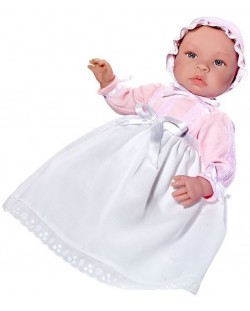 Кукла Asi - Бебе Лея, с дълга бяла рокля