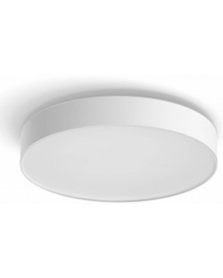 LED плафон Philips - Hue Enrave, L, IP20, 33.5W, dimmer, бял