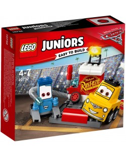 Конструктор Lego Juniors - Сервиз за състезателните коли на Гуидо и Луиджи (10732)