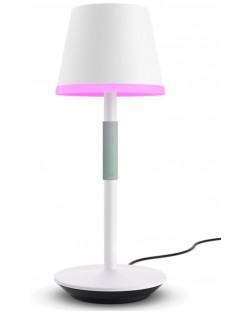 LED Настолна лампа Philips - Hue Belle, IP20/54, 6W, бяла