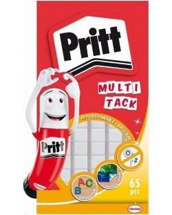 Лепенки за многократна употреба Pritt - Multi Fix, 65 броя