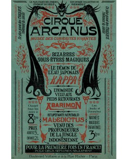Макси плакат Pyramid - Fantastic Beasts: The Crimes Of Grindelwald - (Le Cirque Arcanus)