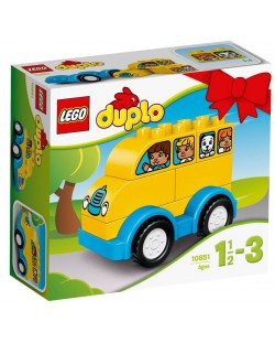 Конструктор Lego Duplo - Моят първи автобус (10851)