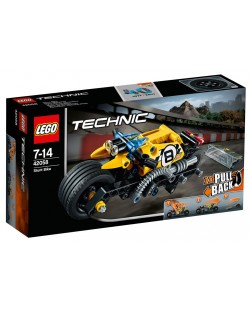 Конструктор Lego Technic - Мотоциклет за каскади (42058)
