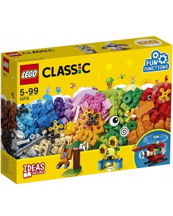 Конструктор Lego Classic - Тухлички и зъбни колела (10712)