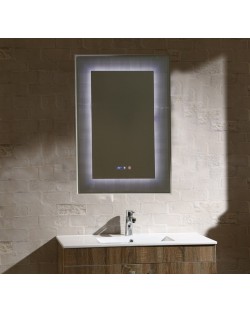 LED Огледало за стена Inter Ceramic - ICL 1793, 60 x 90 cm, синьо