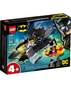Конструктор Lego DC Super Heroes - Преследването на Пингвина с лодката на прилепа (76158)