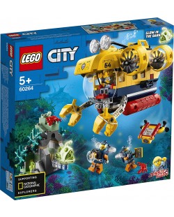 Конструктор Lego City - Изследователска подводница (60264)