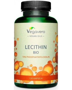 Lecithin Bio, 120 капсули, Vegavero