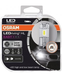 LED Автомобилни крушки Osram LEDriving - HL Easy, H7/H18, 16.2W, 2 броя