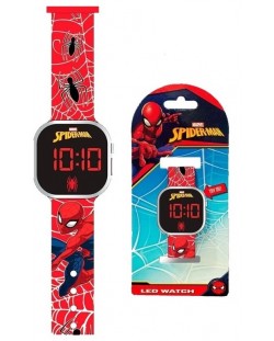 LED часовник Kids Euroswan - Spider-Man