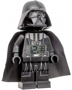Настолен часовник Lego Wear - Star Wars, Darth Vader, с наметало и будилник