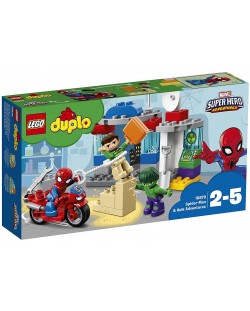 Конструктор Lego Duplo - Приключенията на Spider-Man и Hulk (10876)