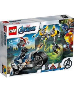 Конструктор Lego Marvel Super Heroes - Avengers: нападение с мотоциклет (76142)