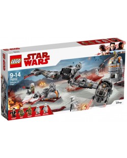 Конструктор Lego Star Wars - Защитата на Crait™ (75202)