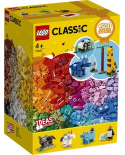 Конструктор Lego Classic - Тухлички и животни (11011)