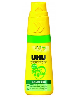 Лепило UHU - Twist & Glue, без разтворител, 35 ml